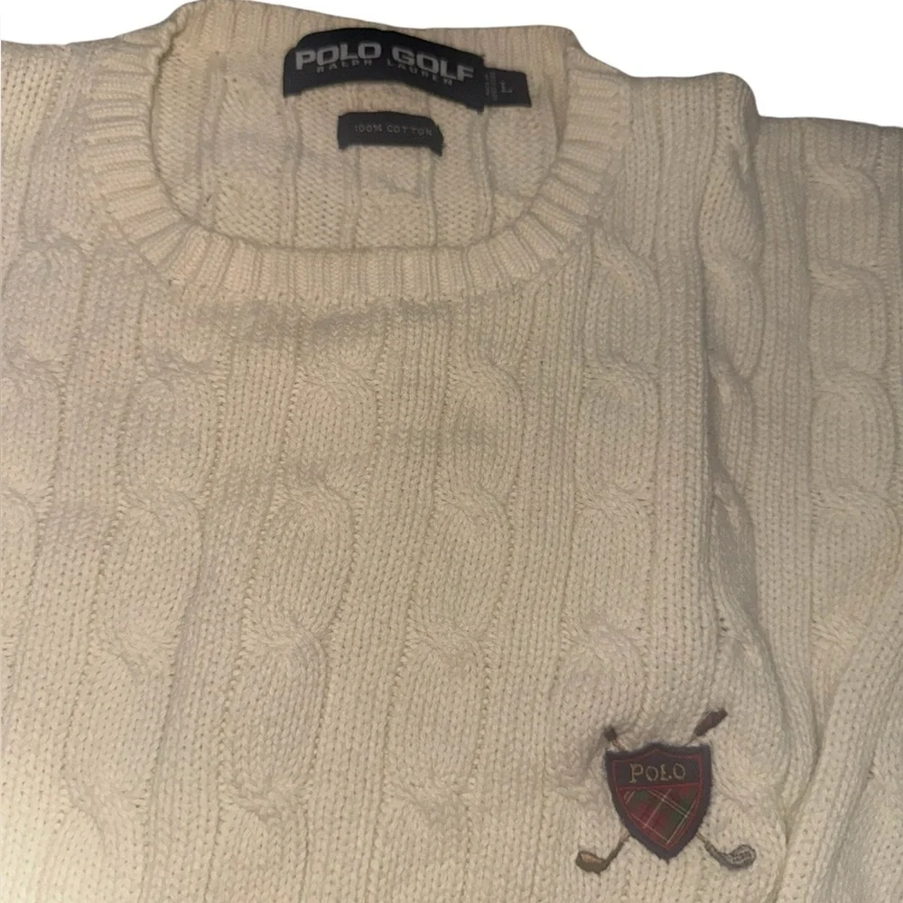 Polo Golf sweater size Large Vintage